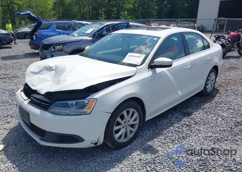 2013 Volkswagen Jetta 2.5L Se из США, поврежденный, VIN 3VWDP7AJXDM356033